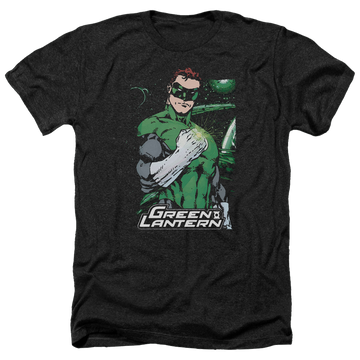 Green Lantern Fist Flare - Men's Heather T-Shirt Men's Heather T-Shirt Green Lantern   