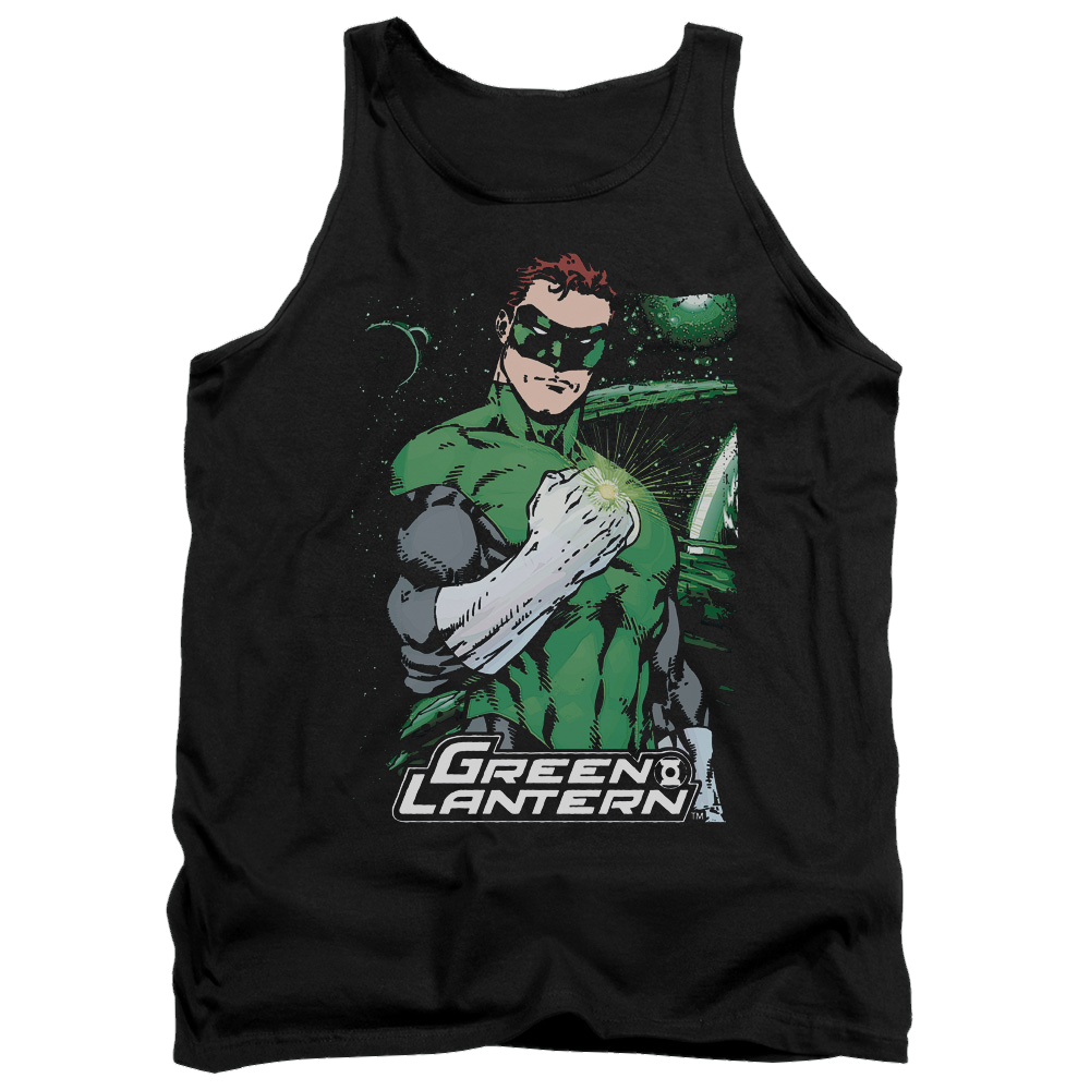 Green Lantern Fist Flare - Men's Tank Top Men's Tank Green Lantern   