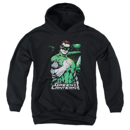 Green Lantern Fist Flare - Youth Hoodie Youth Hoodie (Ages 8-12) Green Lantern   