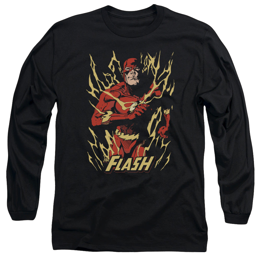 Flash, The Flash Flare - Men's Long Sleeve T-Shirt Men's Long Sleeve T-Shirt The Flash   
