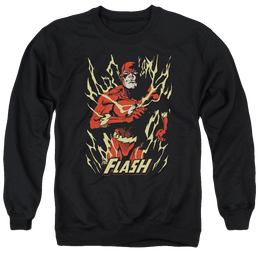 Flash, The Flash Flare - Men's Crewneck Sweatshirt Men's Crewneck Sweatshirt The Flash   