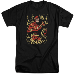 Flash, The Flash Flare - Men's Tall Fit T-Shirt Men's Tall Fit T-Shirt The Flash   