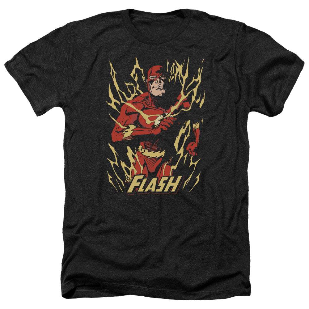 Flash, The Flash Flare - Men's Heather T-Shirt Men's Heather T-Shirt The Flash   