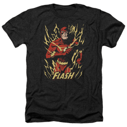 Flash, The Flash Flare - Men's Heather T-Shirt Men's Heather T-Shirt The Flash   