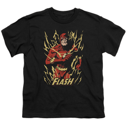 Flash, The Flash Flare - Youth T-Shirt Youth T-Shirt (Ages 8-12) The Flash   