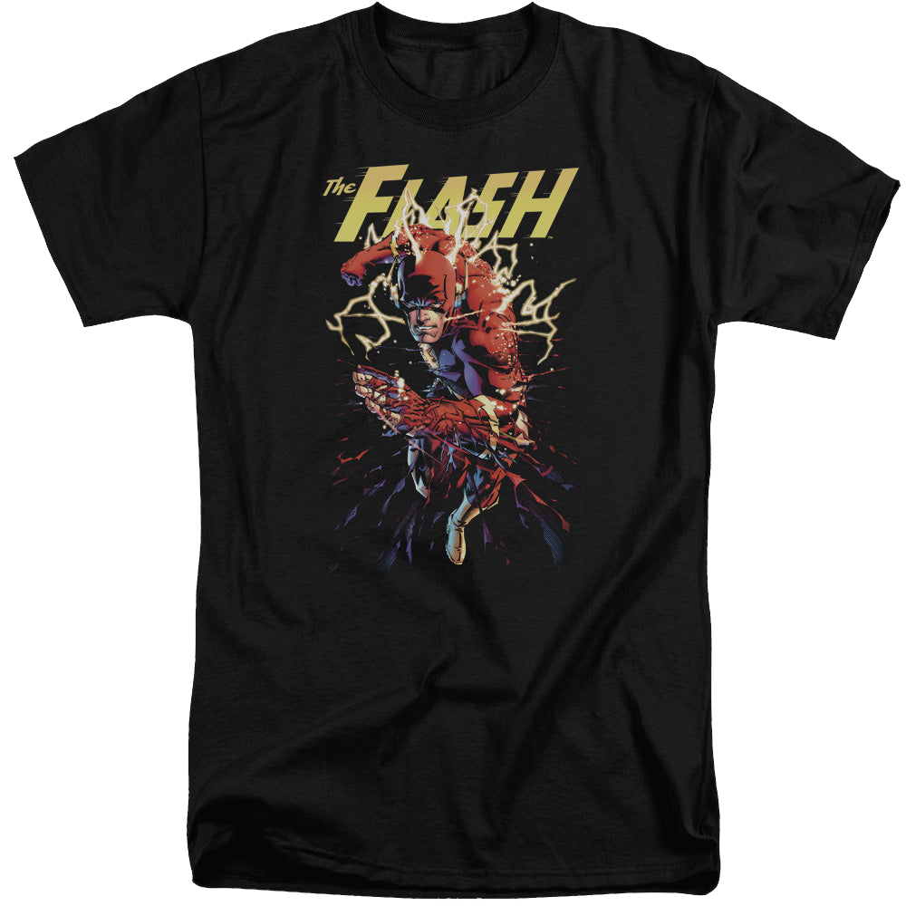 Flash, The Ripping Apart - Men's Tall Fit T-Shirt Men's Tall Fit T-Shirt The Flash   