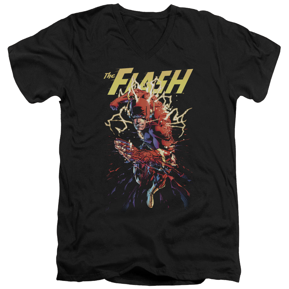 Flash, The Ripping Apart - Men's V-Neck T-Shirt Men's V-Neck T-Shirt The Flash   