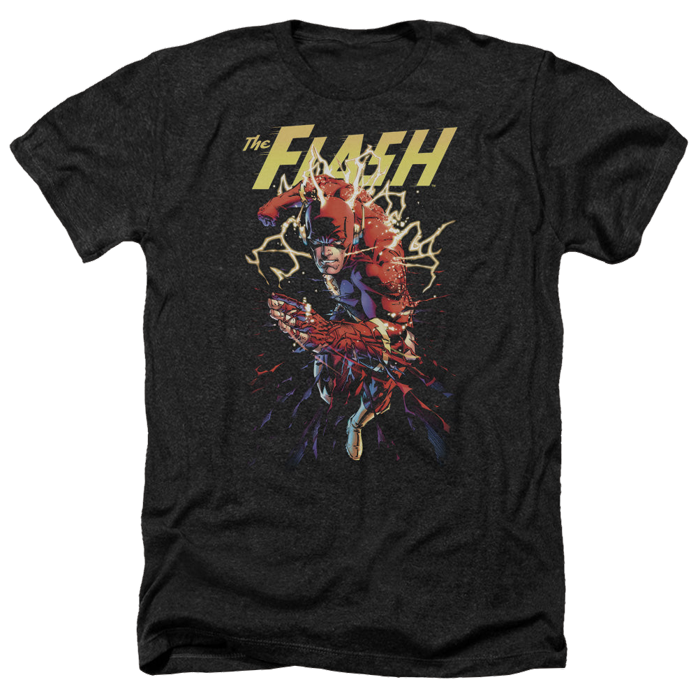 Flash, The Ripping Apart - Men's Heather T-Shirt Men's Heather T-Shirt The Flash   