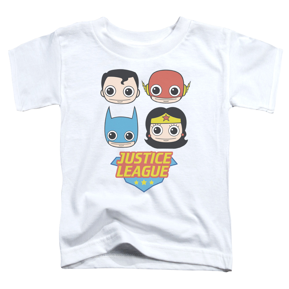 Justice League Lil League - Kid's T-Shirt Kid's T-Shirt (Ages 4-7) Justice League   