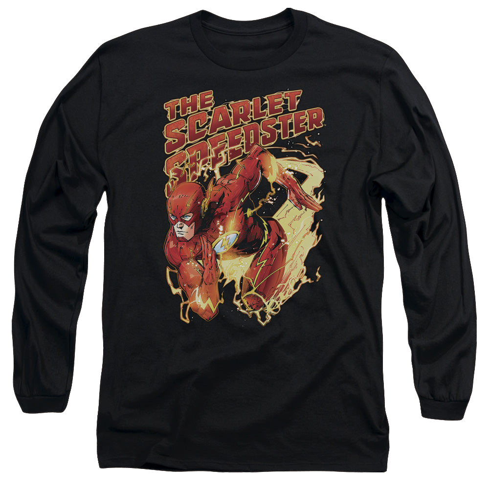 Flash, The Scarlet Speedster - Men's Long Sleeve T-Shirt Men's Long Sleeve T-Shirt The Flash   