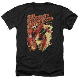 Flash, The Scarlet Speedster - Men's Heather T-Shirt Men's Heather T-Shirt The Flash   