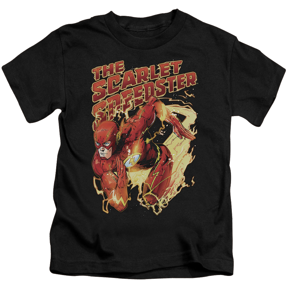 Flash, The Scarlet Speedster - Kid's T-Shirt Kid's T-Shirt (Ages 4-7) The Flash   