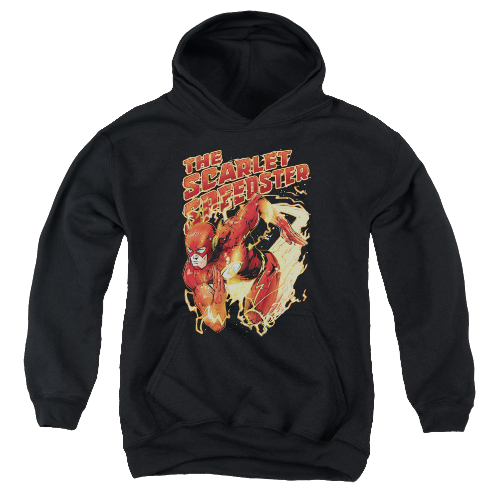 Flash, The Scarlet Speedster - Youth Hoodie Youth Hoodie (Ages 8-12) The Flash   