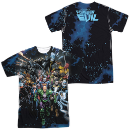 Justice League Forever Evil Men's All Over Print T-Shirt Men's All-Over Print T-Shirt Justice League   