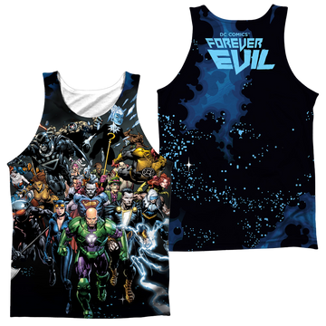 Justice League Forever Evil men's all-over print tank