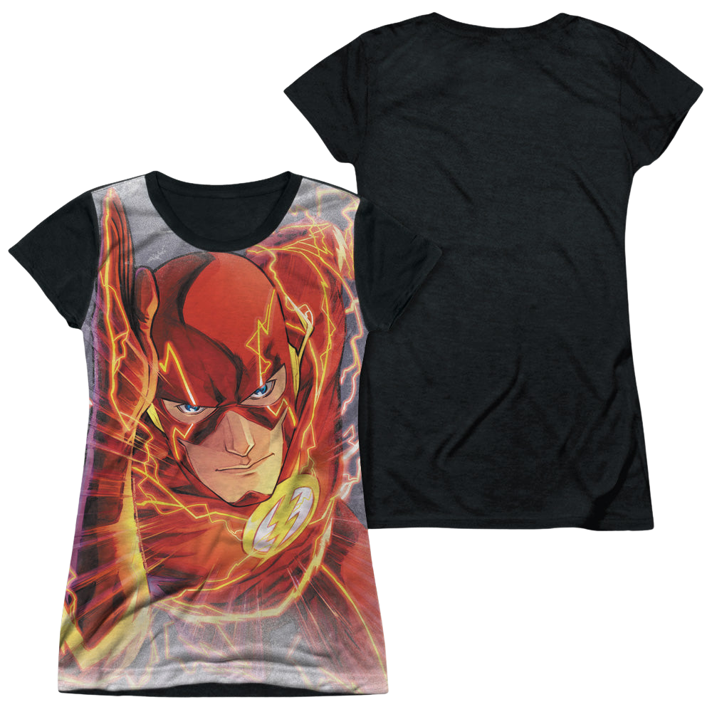 Flash, The Barrys Back - Juniors Black Back T-Shirt Juniors Black Back T-Shirt The Flash   