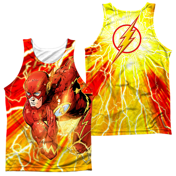 The Flash Lightning Dash men's all-over print tank