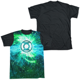 Green Lantern Power Swirl - Men's Black Back T-Shirt Men's Black Back T-Shirt Green Lantern   
