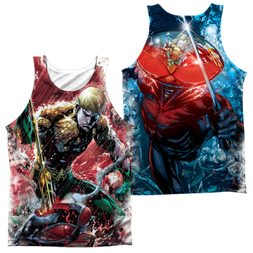 Aquaman Vs Manta men's all-over print tank
