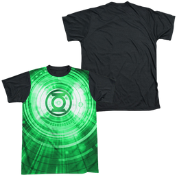Green Lantern Radial - Men's Black Back T-Shirt Men's Black Back T-Shirt Green Lantern   