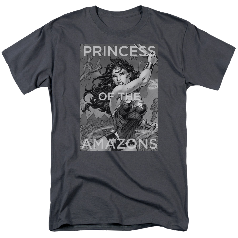 Justice League Princess Of The Amazons Men's Regular Fit T-Shirt Men's Regular Fit T-Shirt Wonder Woman   