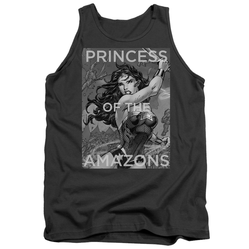 Justice League Princess Of The Amazons Men's Tank Men's Tank Wonder Woman   