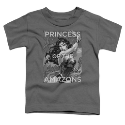 Wonder Woman Princess Of The Amazons - Toddler T-Shirt Toddler T-Shirt Wonder Woman   