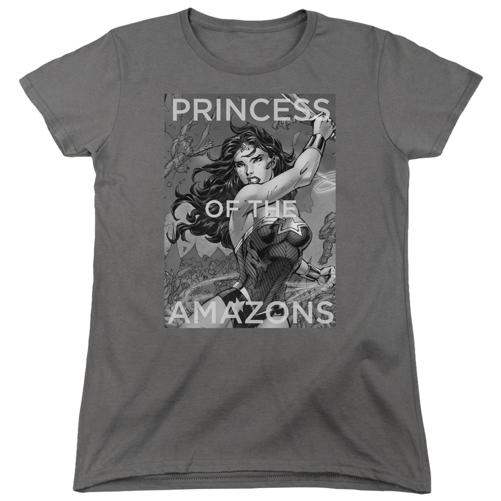 Justice League Princess Of The Amazons Women's T-Shirt Women's T-Shirt Wonder Woman   