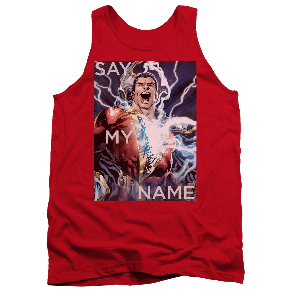 Justice League Say My Name Men's Tank Men's Tank Shazam   