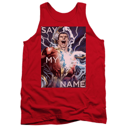 Justice League Say My Name Men's Tank Men's Tank Shazam   