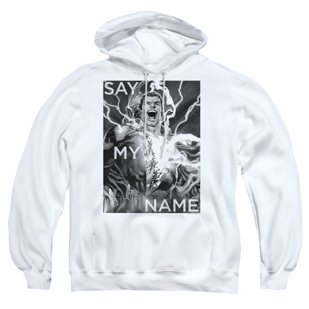 Justice League Say My Name Pullover Hoodie Pullover Hoodie Shazam   
