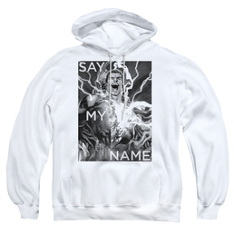 Justice League Say My Name Pullover Hoodie Pullover Hoodie Shazam   
