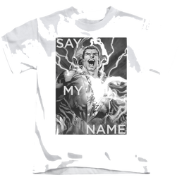 Shazam Say My Name - Kid's T-Shirt Kid's T-Shirt (Ages 4-7) Shazam   