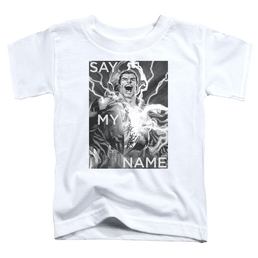 Shazam Say My Name - Toddler T-Shirt Toddler T-Shirt Shazam   