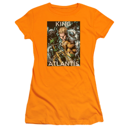 Aquaman King Of Atlantis - Juniors T-Shirt Juniors T-Shirt Aquaman   