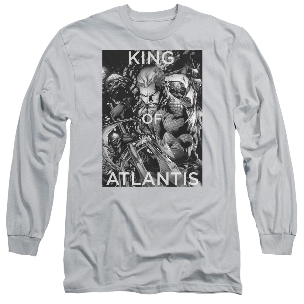 Aquaman King Of Atlantis - Men's Long Sleeve T-Shirt Men's Long Sleeve T-Shirt Aquaman   