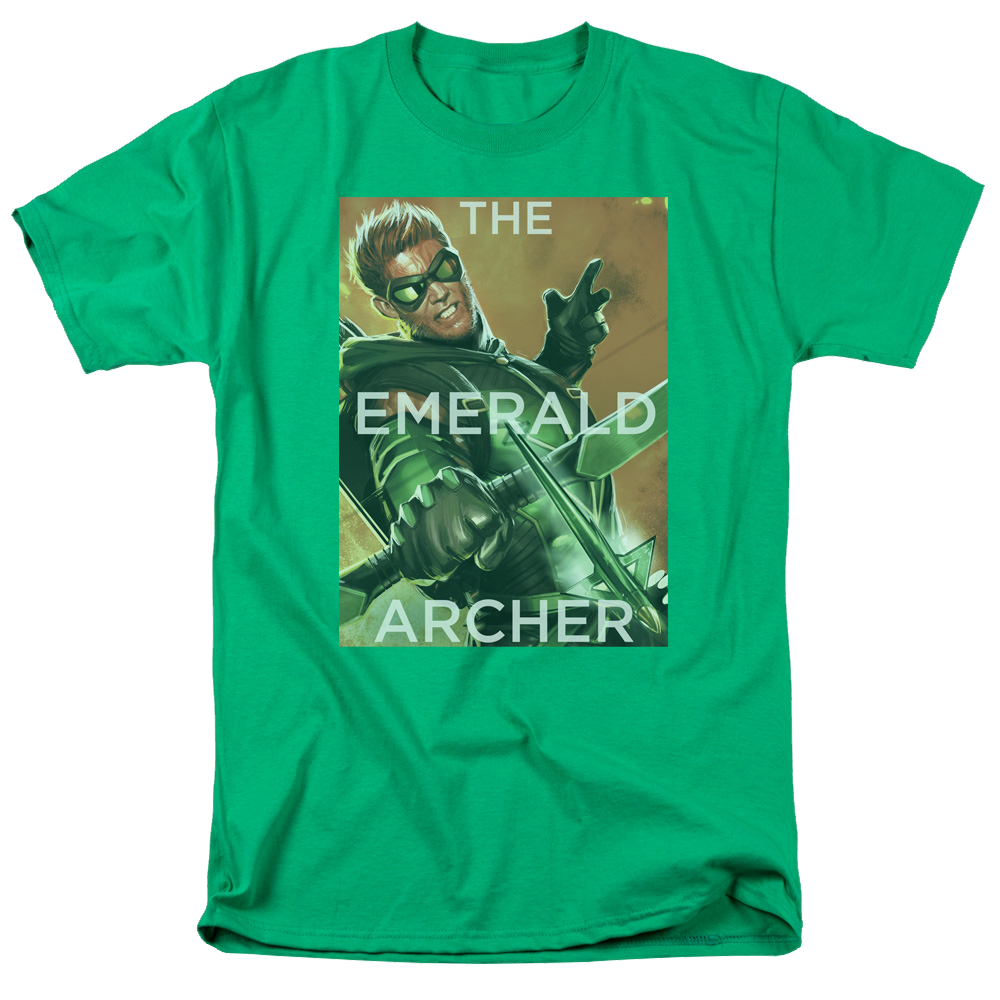 Green Arrow Trigger - Men's Regular Fit T-Shirt Men's Regular Fit T-Shirt Green Arrow   