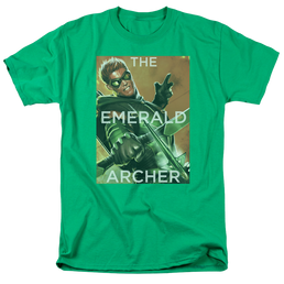 Green Arrow Trigger - Men's Regular Fit T-Shirt Men's Regular Fit T-Shirt Green Arrow   