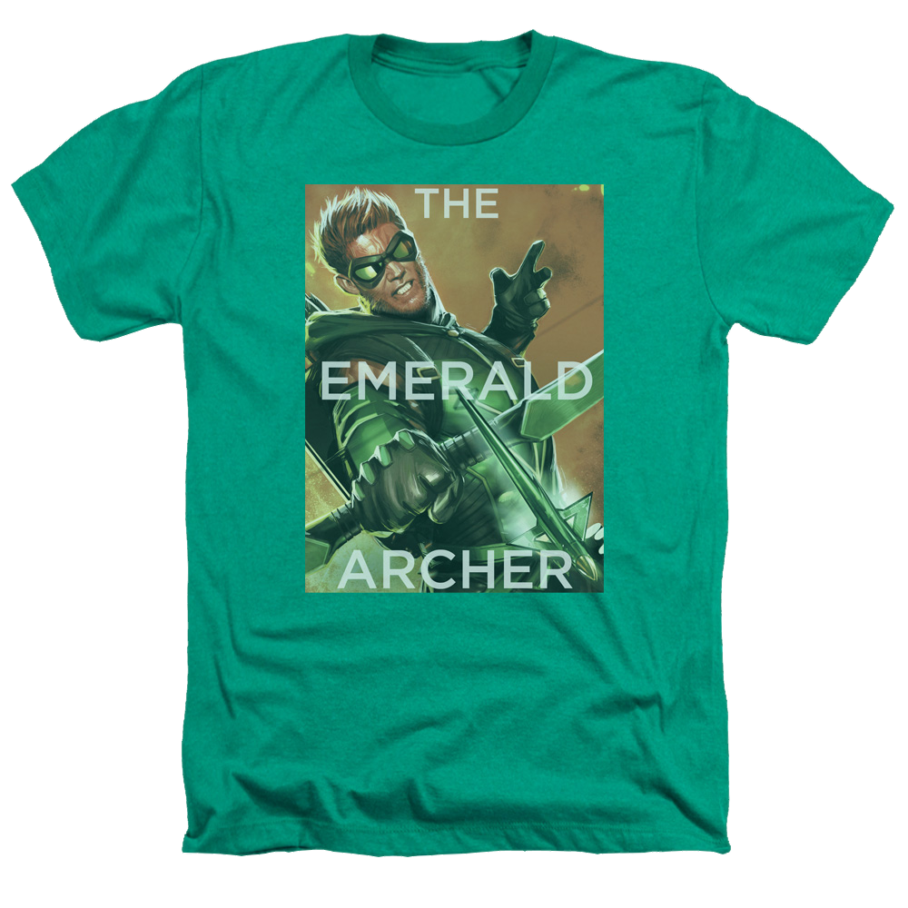 Green Arrow Trigger - Men's Heather T-Shirt Men's Heather T-Shirt Green Arrow   