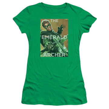 Green Arrow Trigger - Juniors T-Shirt Juniors T-Shirt Green Arrow   