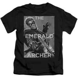 Green Arrow Trigger - Kid's T-Shirt Kid's T-Shirt (Ages 4-7) Green Arrow   