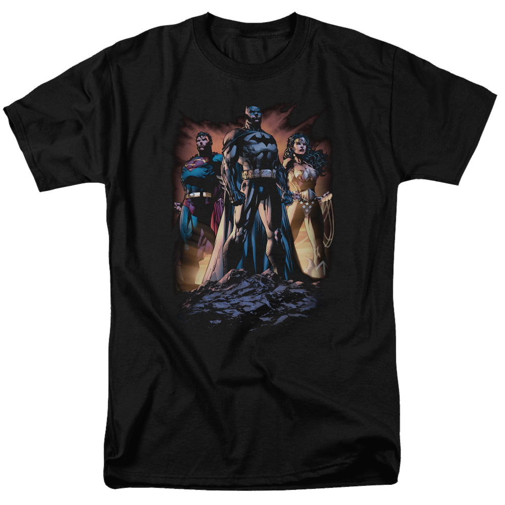 Justice League Take A Stand Men's Regular Fit T-Shirt Men's Regular Fit T-Shirt Justice League   