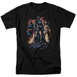 Justice League Take A Stand Men's Regular Fit T-Shirt Men's Regular Fit T-Shirt Justice League   