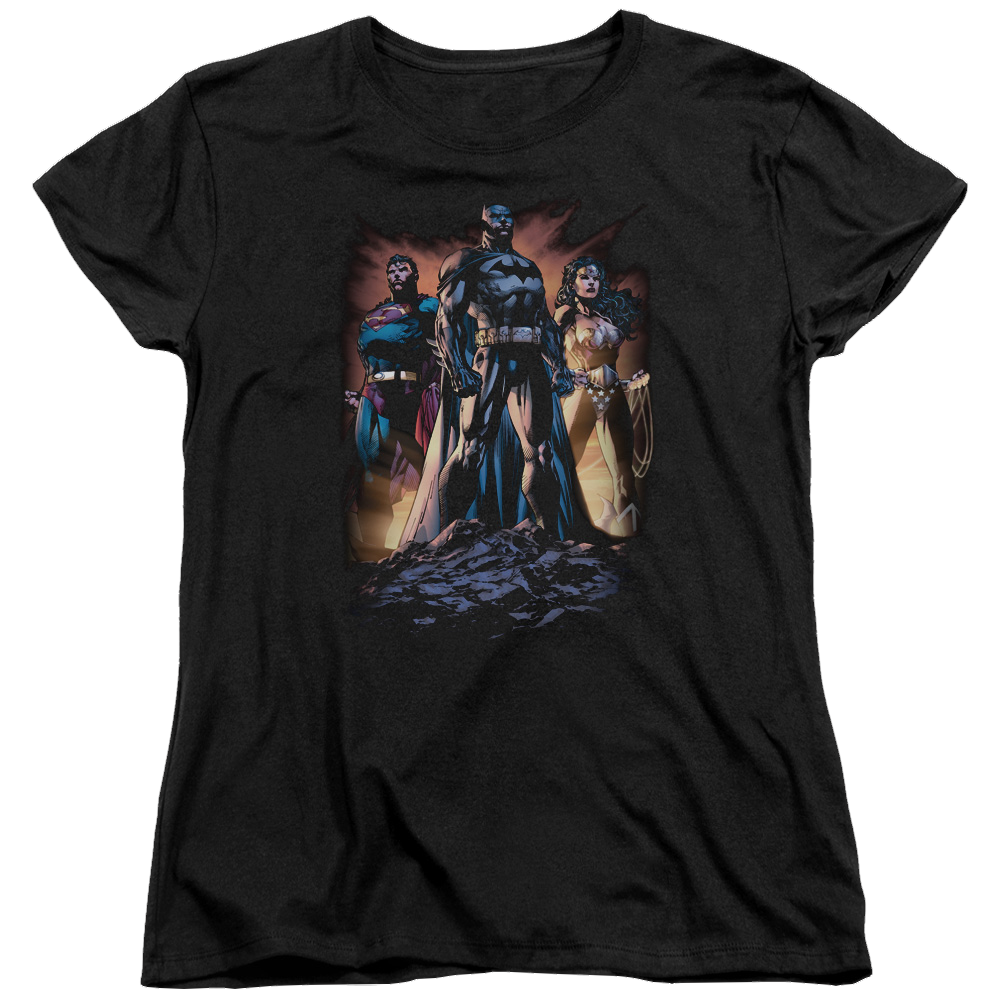 Justice League Take A Stand Women's T-Shirt Women's T-Shirt Justice League   