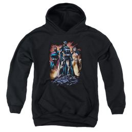 Justice League Take A Stand - Youth Hoodie Youth Hoodie (Ages 8-12) Justice League   