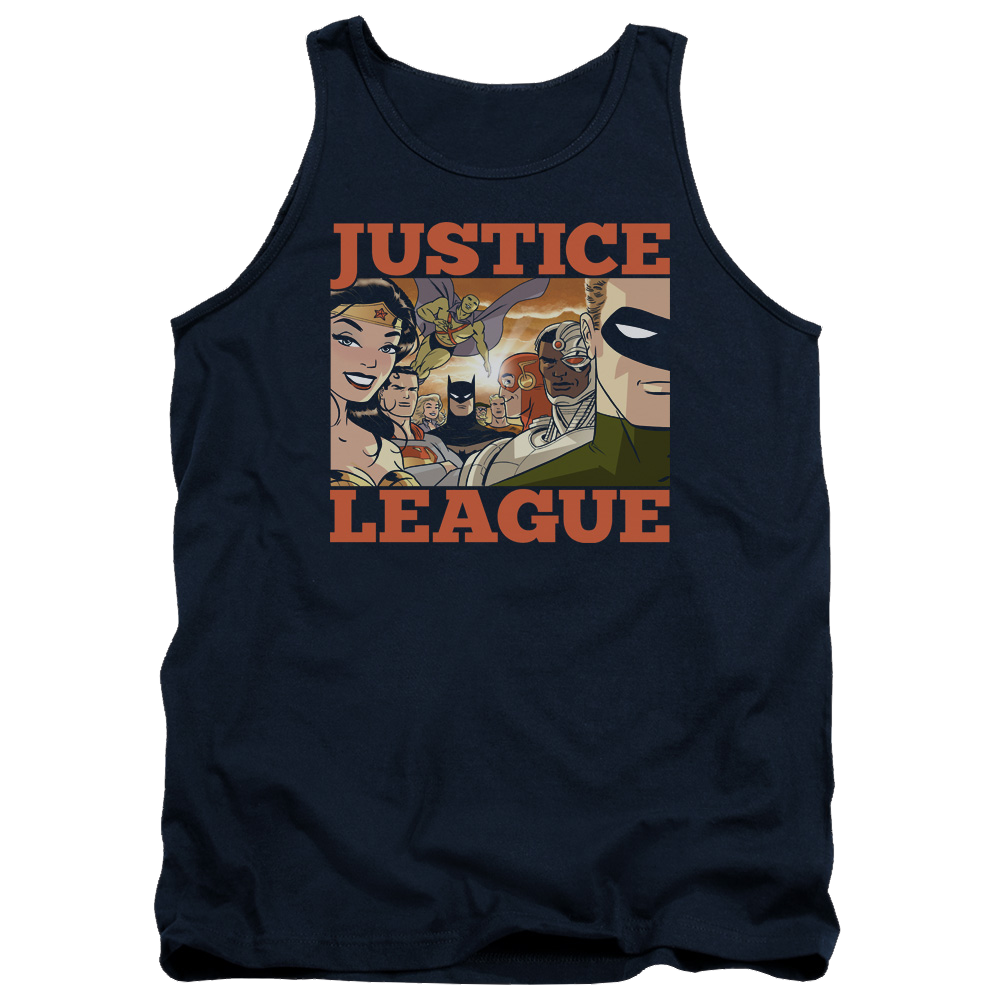 Justice League New Dawn Group Men's Tank Men's Tank Justice League   