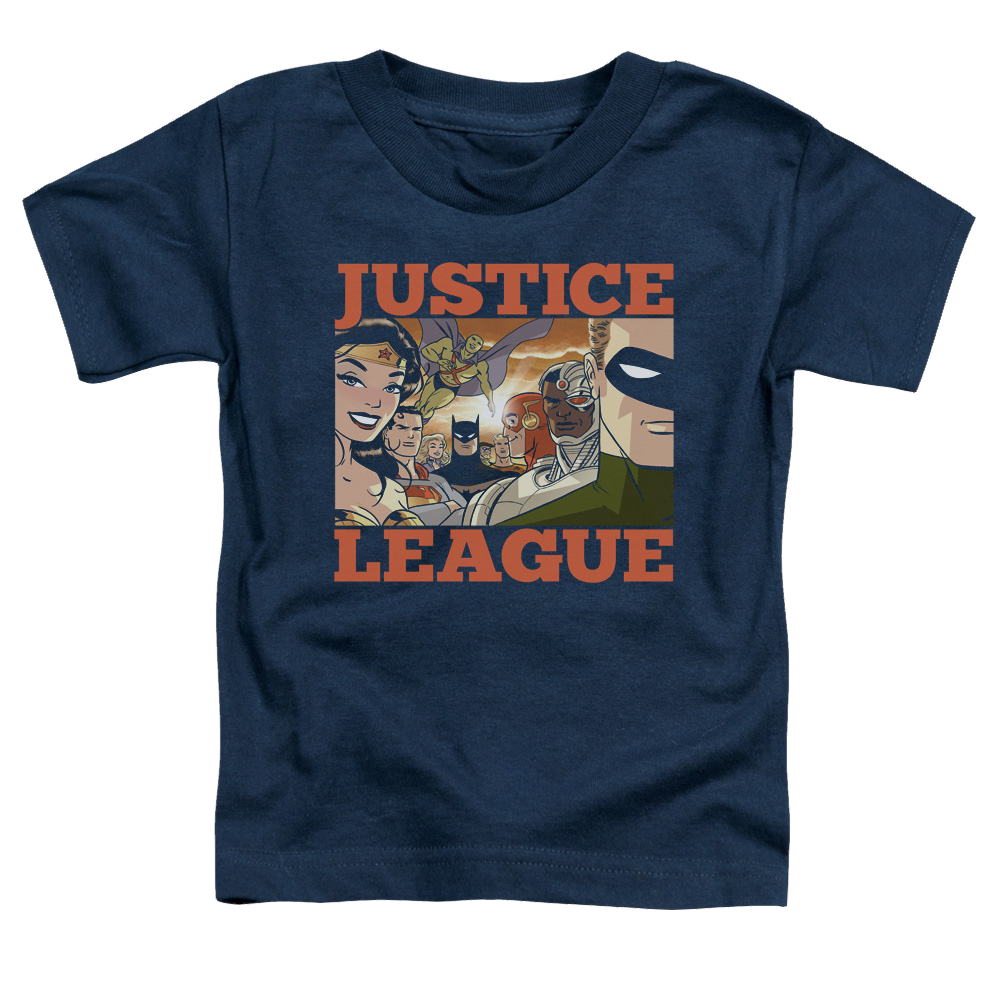 Justice League New Dawn Group - Toddler T-Shirt Toddler T-Shirt Justice League   