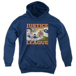 Justice League New Dawn Group - Youth Hoodie Youth Hoodie (Ages 8-12) Justice League   