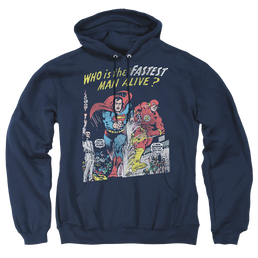 Justice League Fastest Man Pullover Hoodie Pullover Hoodie Justice League   