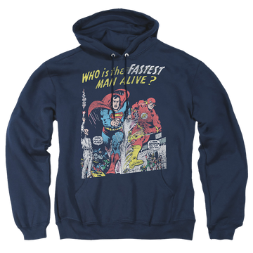 Justice League Fastest Man Pullover Hoodie Pullover Hoodie Justice League   